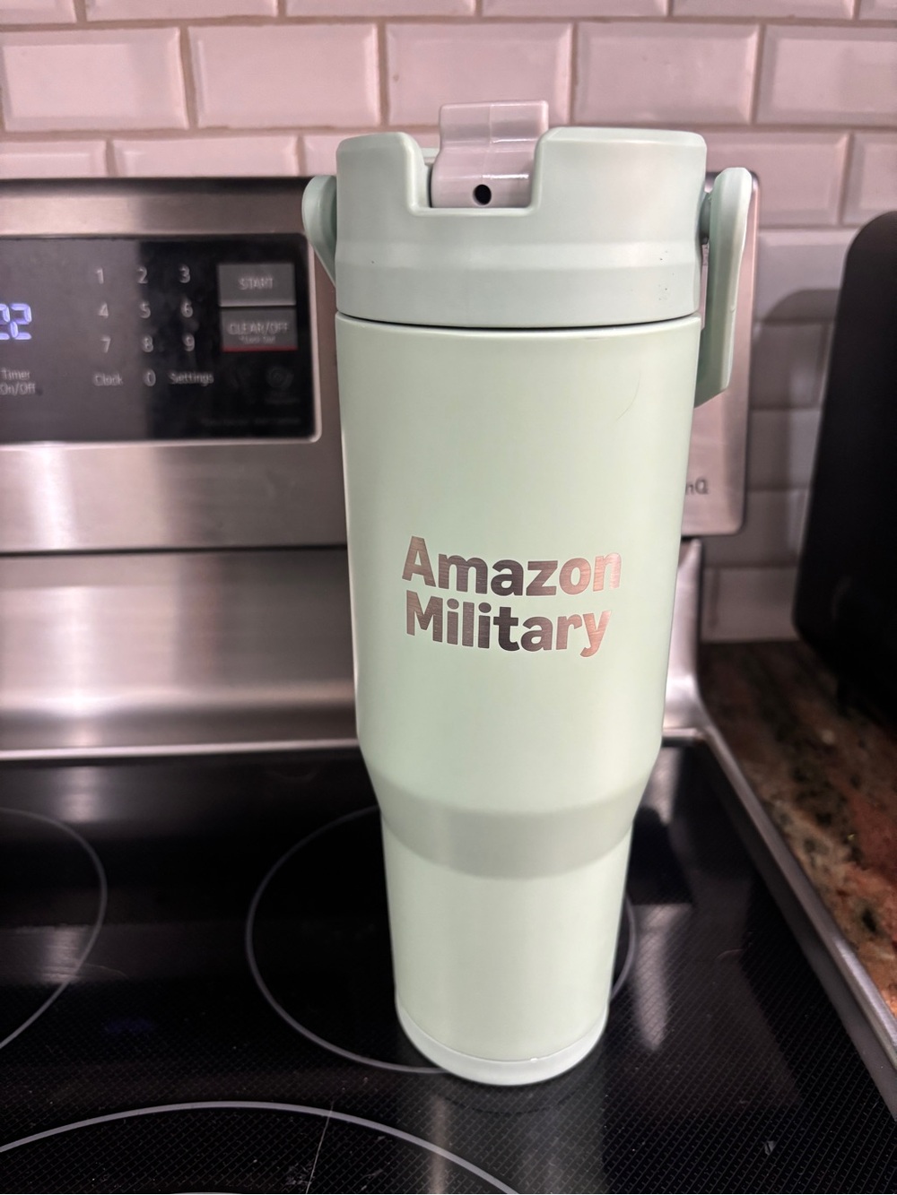 Mint Green Insulated Travel Tumbler
